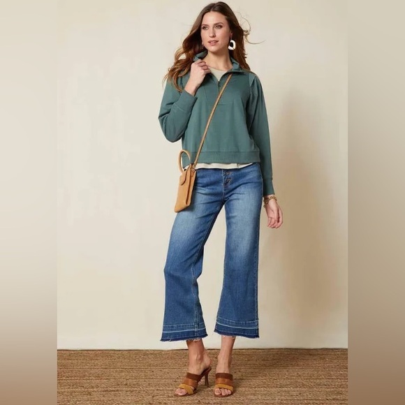 Good Hart Matilda Jane Cropped Jeans size 12 EUC - Picture 1 of 6